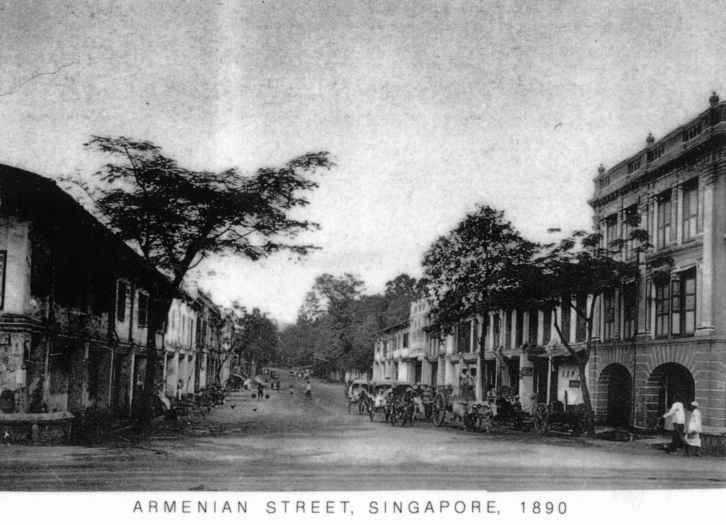 Улица Армянская, Сингапур, 1890