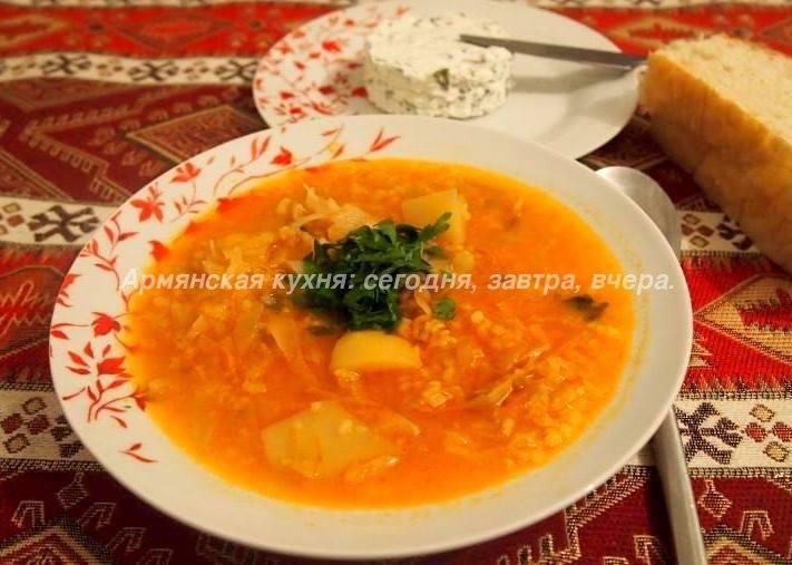 Крчик (Армянский суп с квашеной капустой)
