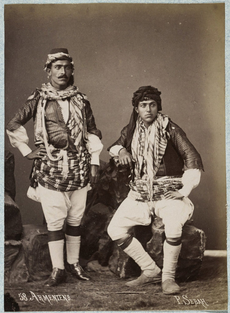 Паскаль Себа (армянин, 1823-1886гг) "Армянские мужчины", 1875г. Лос Анжелес, Исследовательский Институт имени Гетти